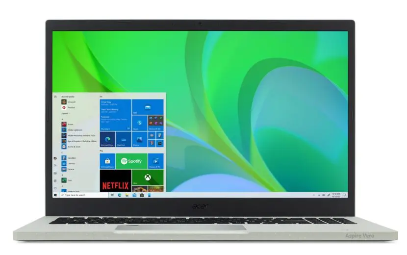 Getest: groene laptop Acer Travelmate Vero
