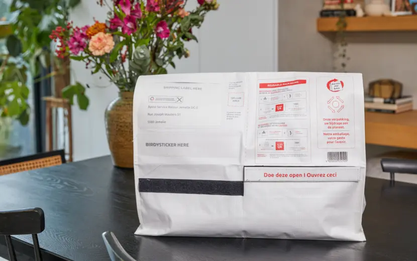 Send Me Bag: Verpakkingen retourneren