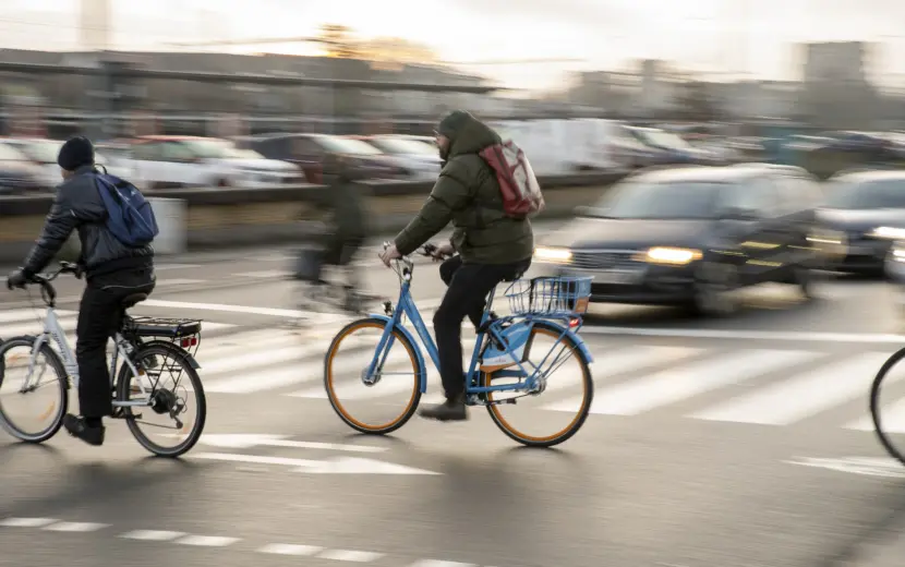 Blue-Bike op de zakelijke markt: gedeeld vervoer 