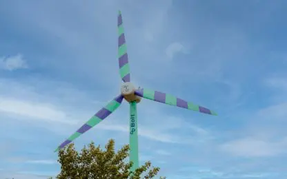 Bolt brengt eerste mobiele windmolen naar Rock Werchter