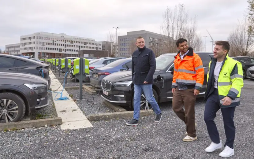 Colruyt Group opent een van de grootste laadpleinen van Europa in Halle