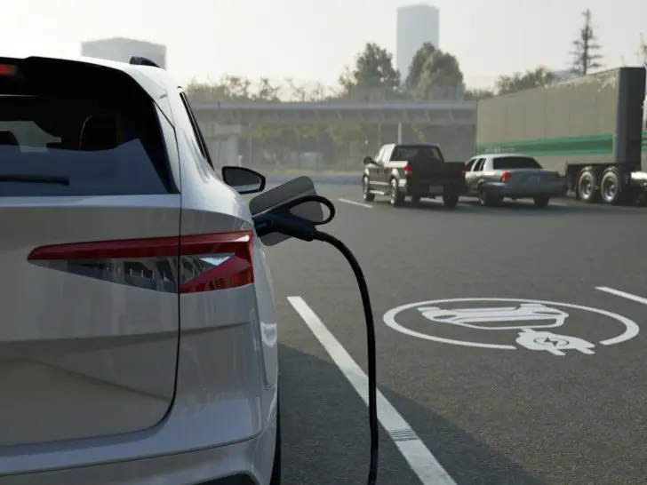 opladen van elektrische wagen