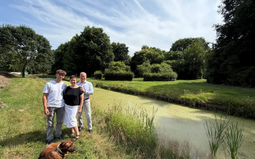 Vzw Equi-Libi herstelt biodiversiteit op Wirtz-domein