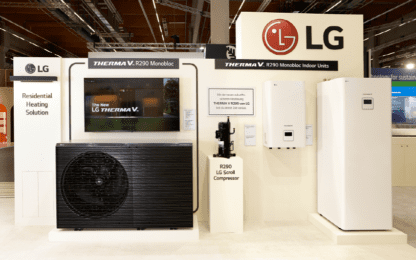 R290 LG warmtepomp