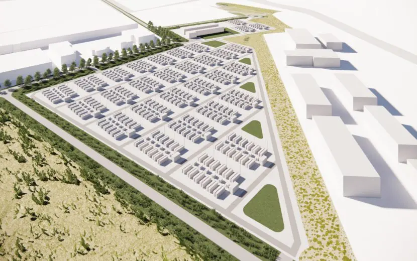 Sweco ontwerpt enorm batterij-opslagpark in België