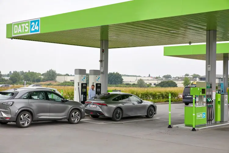 DATS24 waterstoftankstation in Wilrijk