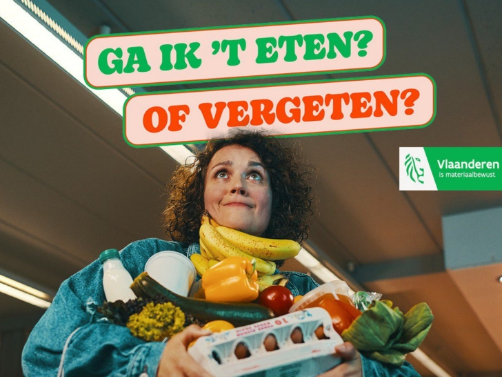 OVAM lanceert campagne om voedselverlies te vermijden met één winkelvraag