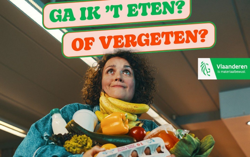OVAM lanceert campagne om voedselverlies te vermijden met één winkelvraag