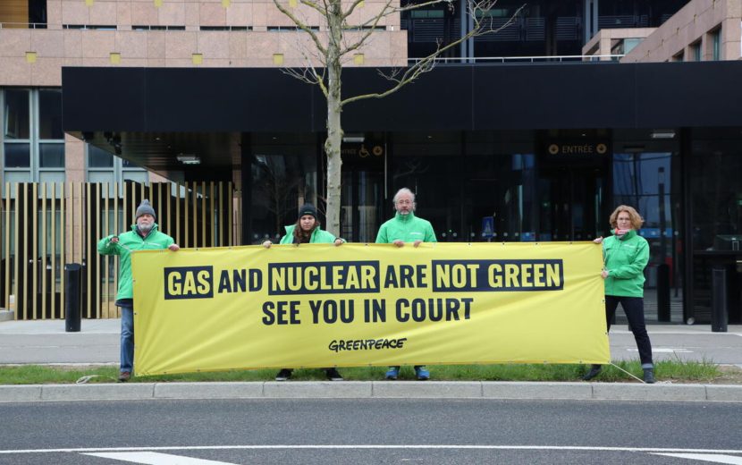 Protest Greenpeace april 2023
