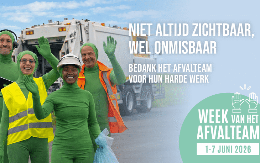 Week van het Afvalteam zet 4.500 medewerkers publieke afvalsector in de kijker