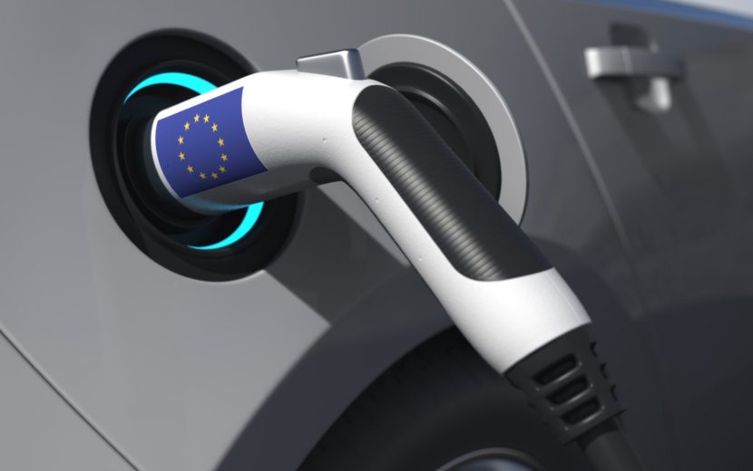 EU EV elektrische auto