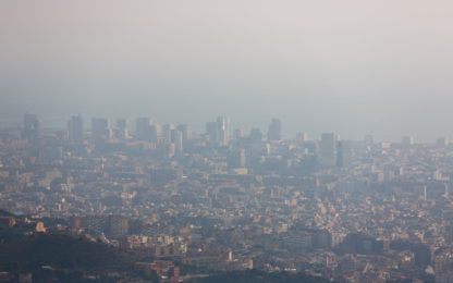 smog fijnstof luchtvervuiling barcelona