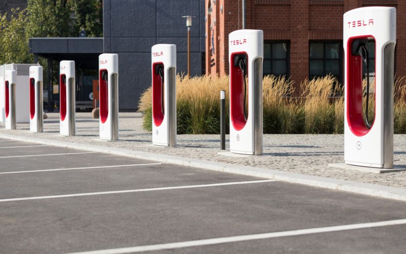 tesla supercharger