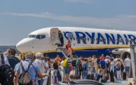 vliegtuig, Ryanair, lowcost, uitstoot